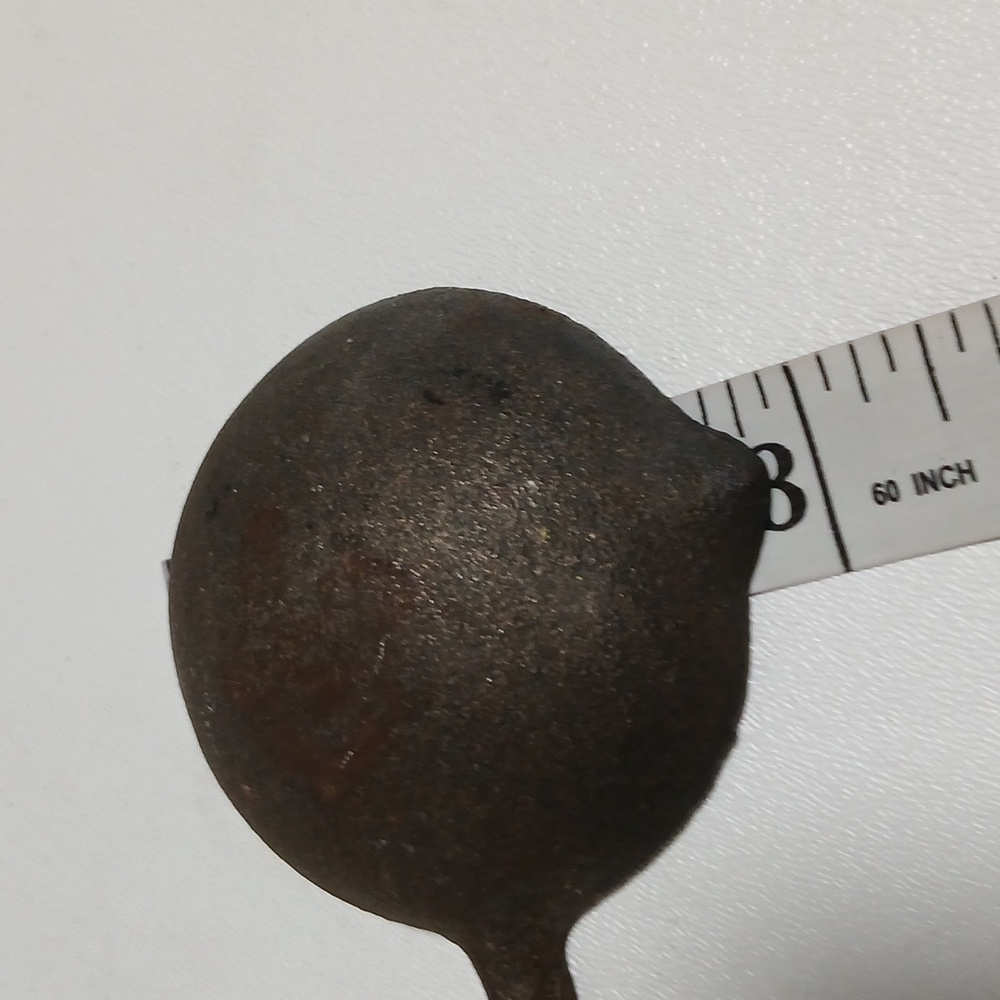 Vintage Foundry Ladle, Metal Crucible, Forged Ladle Decor - Picture 3 of 7